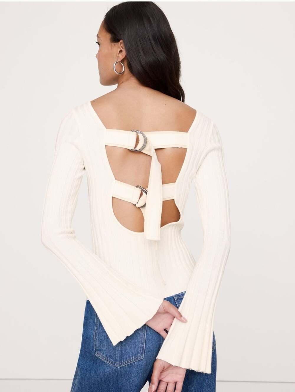 Banana Republic Backless Strapped sweater top